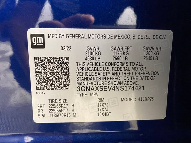 Certified 2022 Chevrolet Equinox LS AWD/4WD image 31
