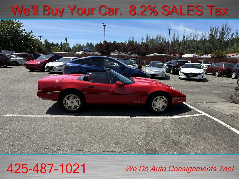 Used 1989 Chevrolet Corvette Convertible RWD image 23