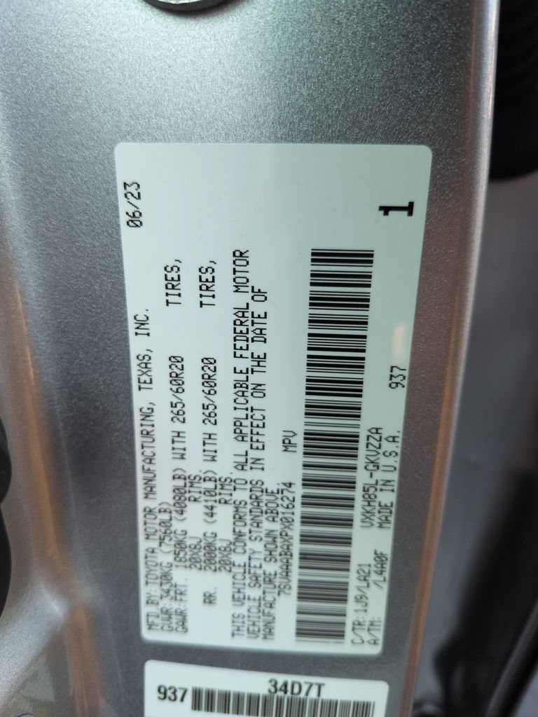 Certified 2023 Toyota Sequoia Platinum AWD/4WD image 29