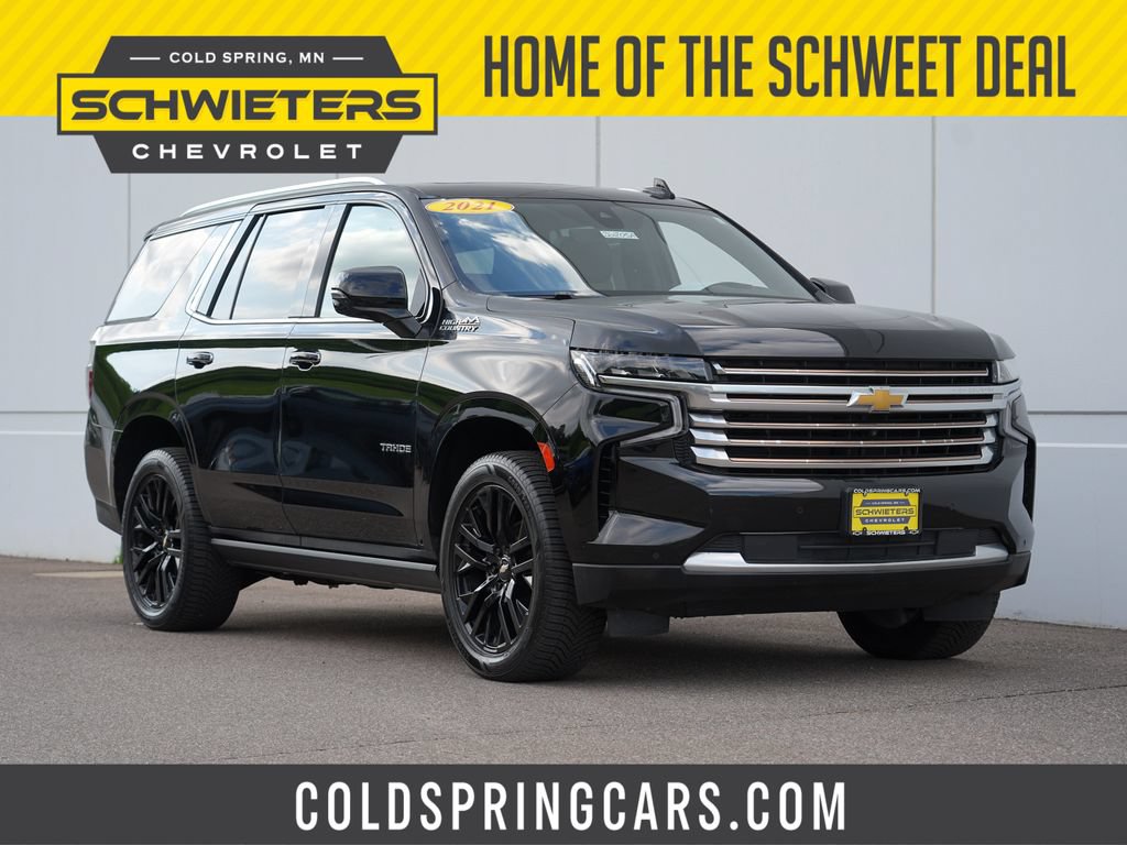 Used 2021 Chevrolet Tahoe High Country w/ Premium Package 2 AWD/4WD image 1