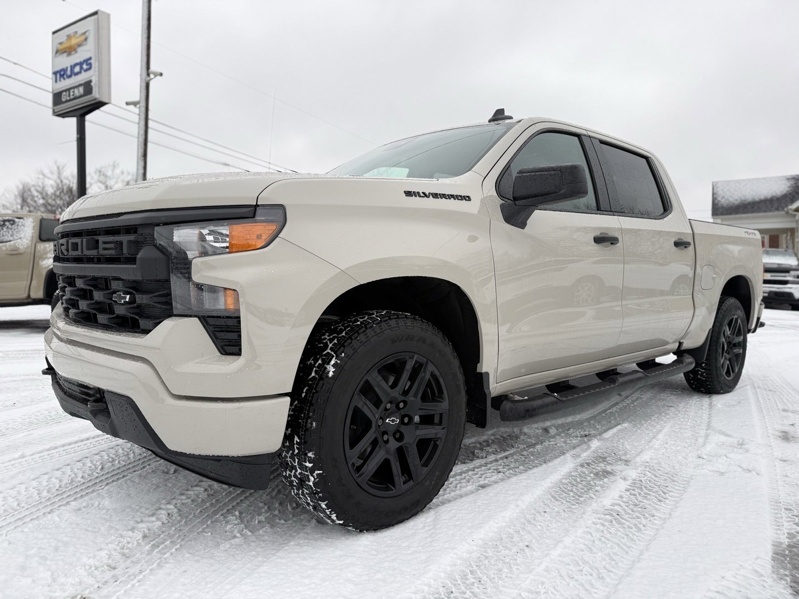 New 2026 Chevrolet Silverado 1500 Custom w/ Turbomax Blackout Package image 2