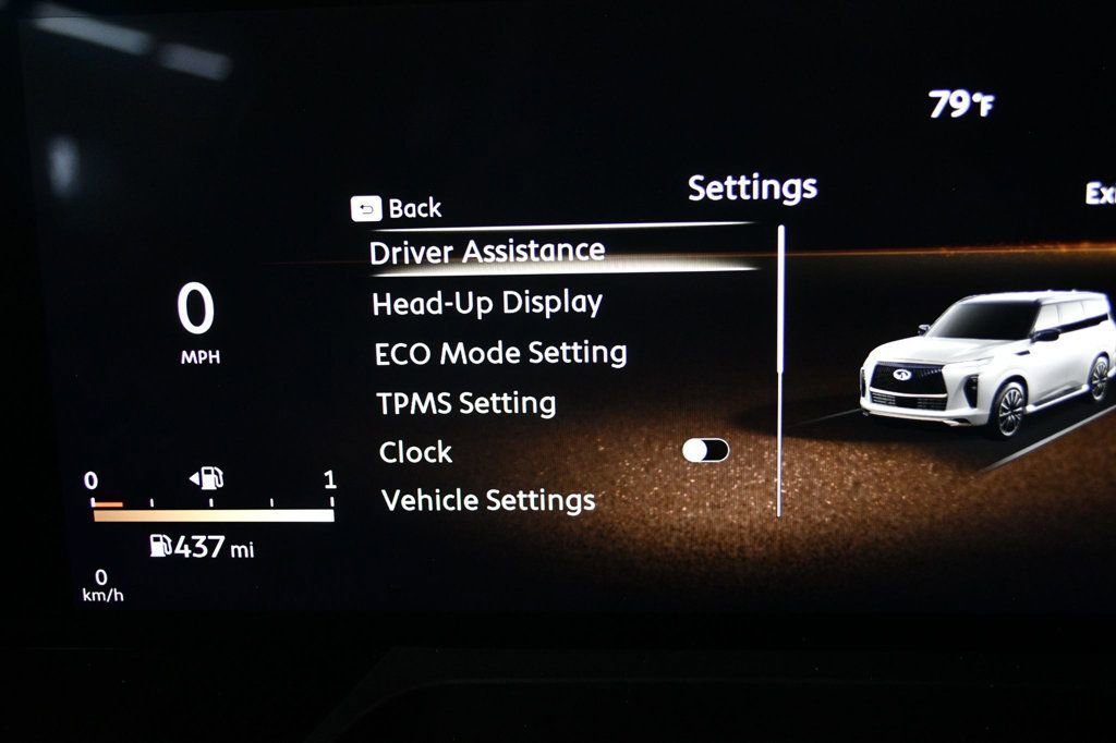 Used 2025 INFINITI QX80 Sensory image 58