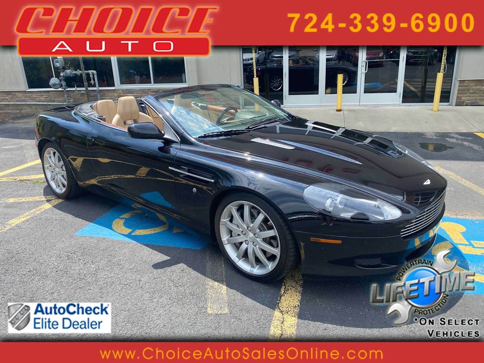 Used 2007 Aston Martin DB9 Volante RWD image 1