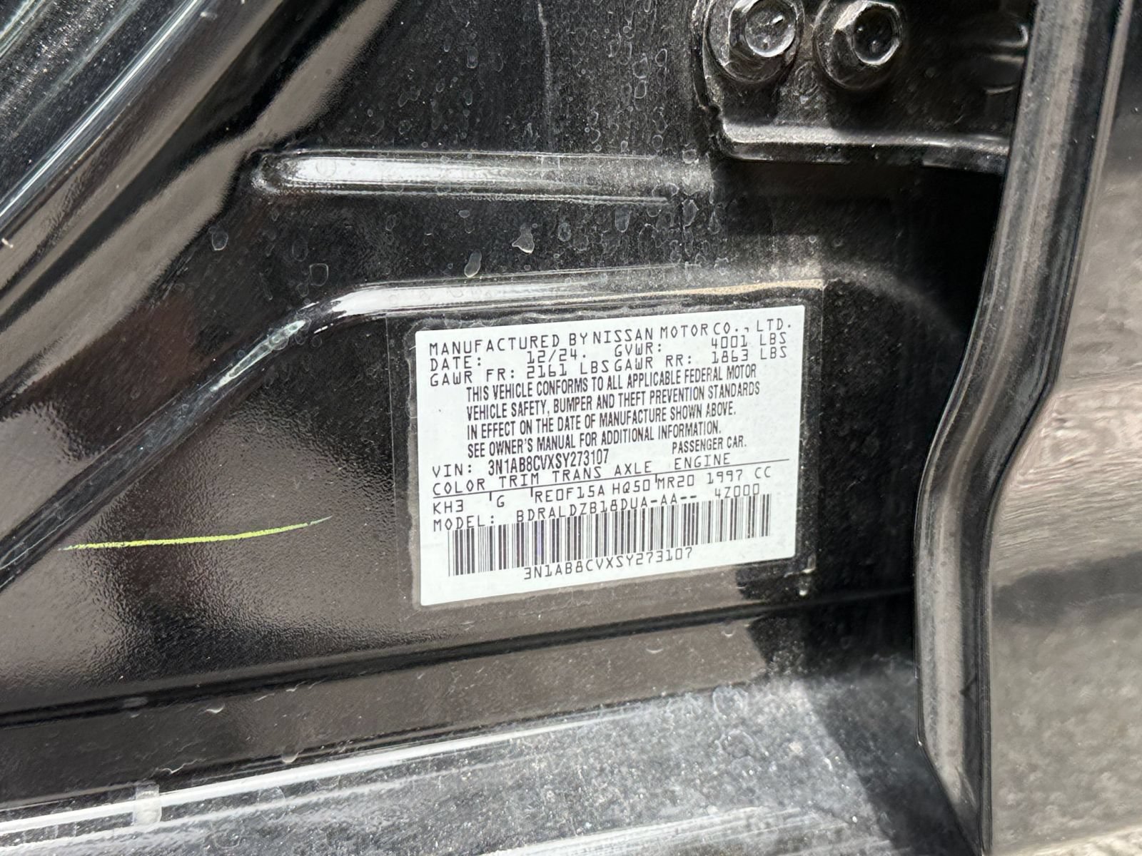 Used 2025 Nissan Sentra SV FWD image 25