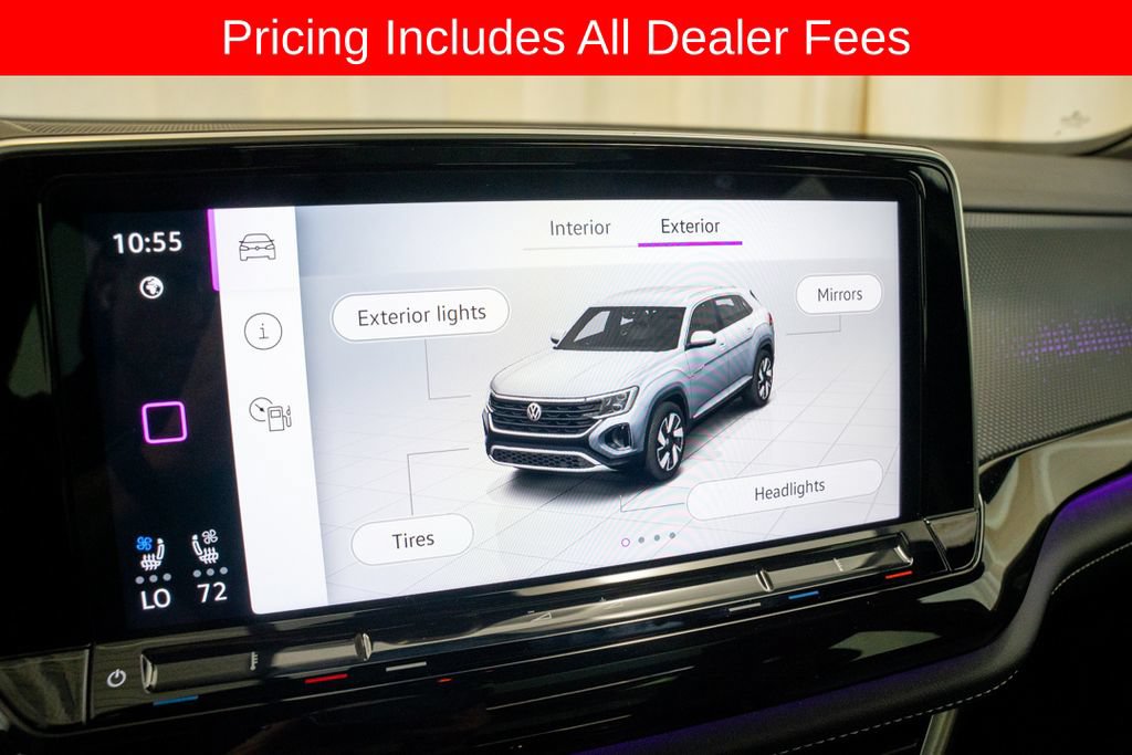 Used 2025 Volkswagen Atlas Cross Sport SEL R-Line AWD/4WD image 17