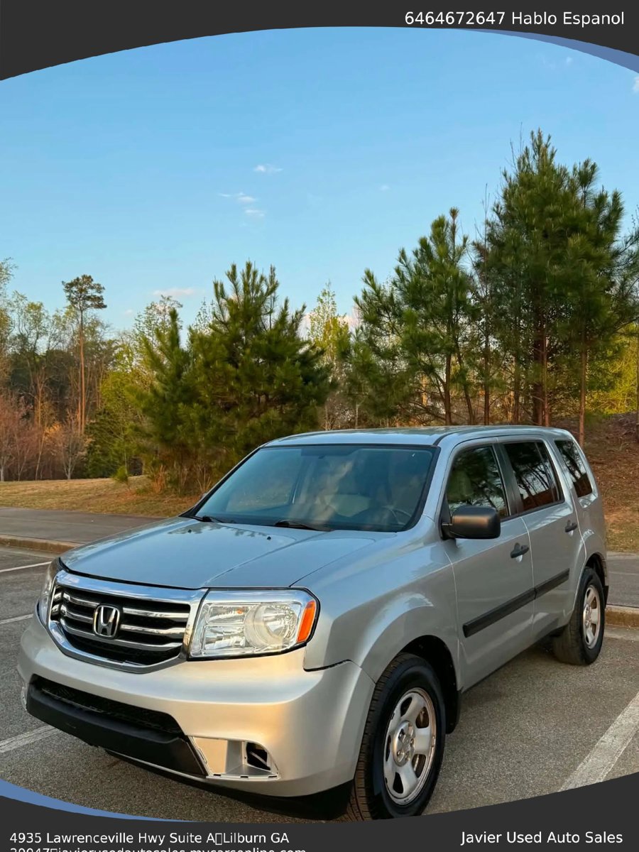 Used 2013 Honda Pilot LX image 1