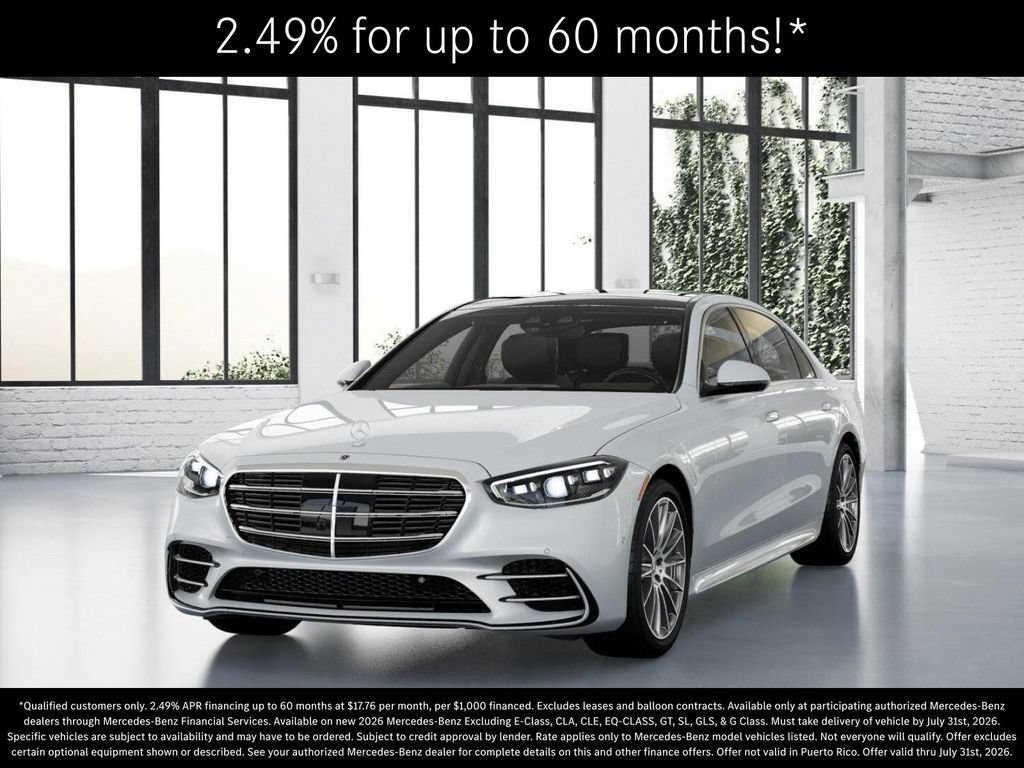 New 2026 Mercedes-Benz S 580 4MATIC Sedan image 41