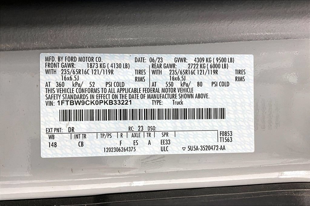 New 2023 Ford E-Transit Medium Roof RWD image 8