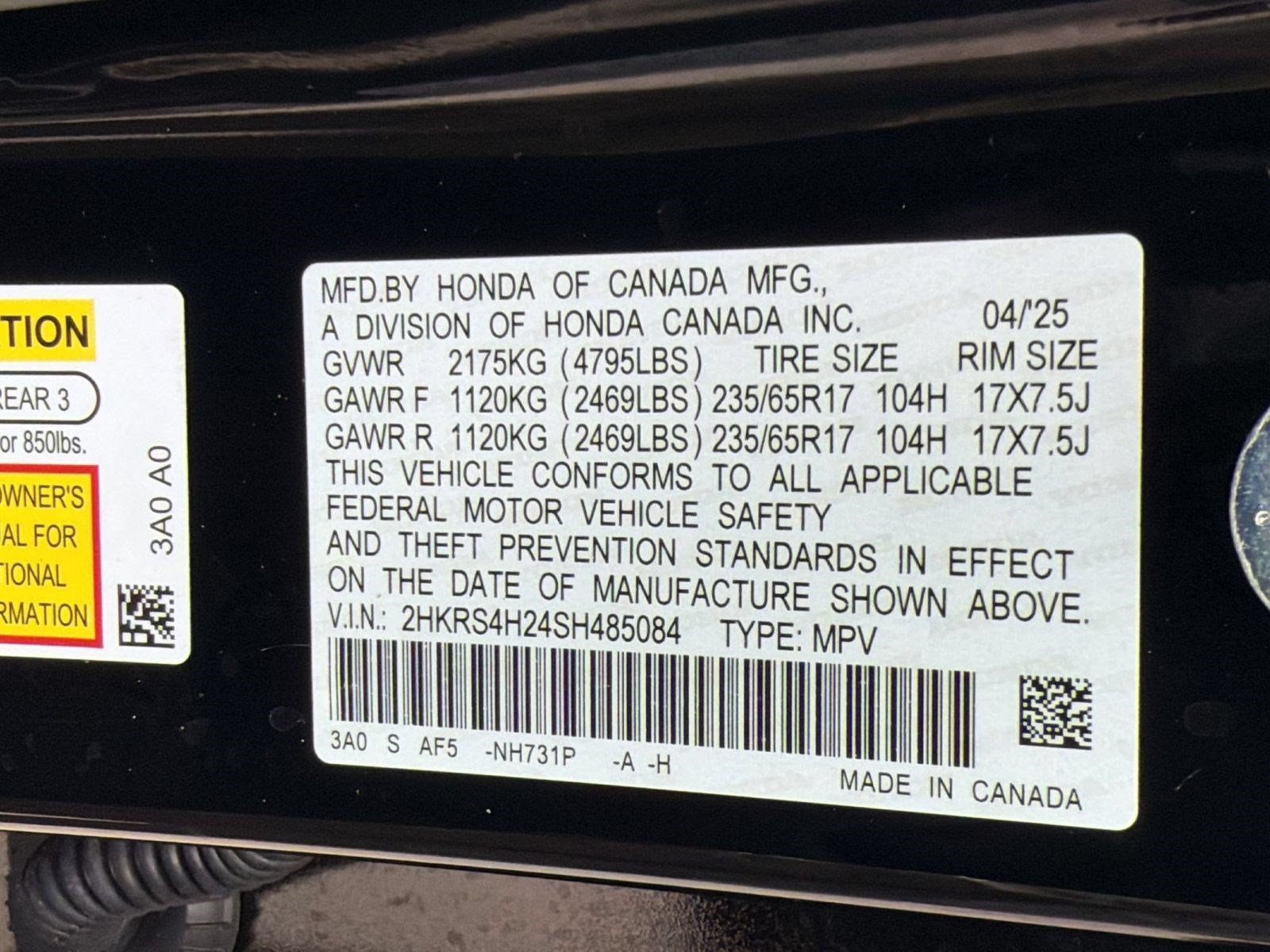 Used 2025 Honda CR-V LX image 24