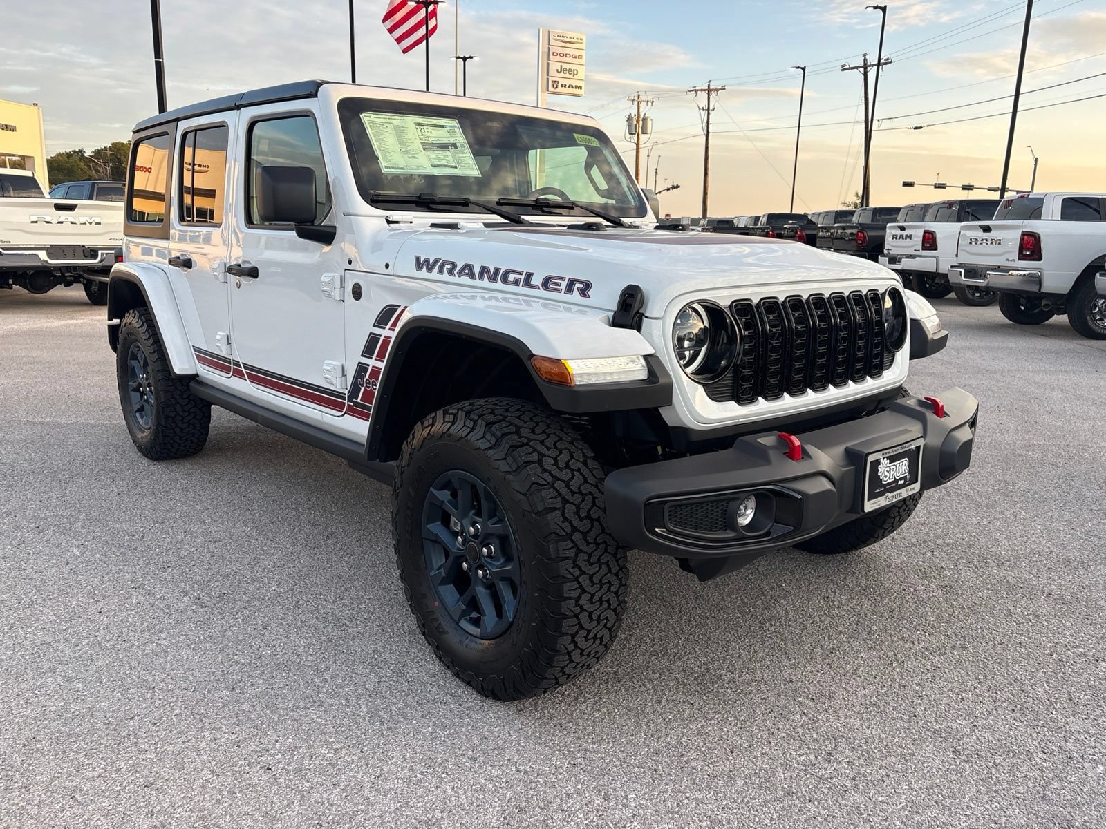 New 2026 Jeep Wrangler Unlimited Sport w/ Dual Top Group AWD/4WD image 8