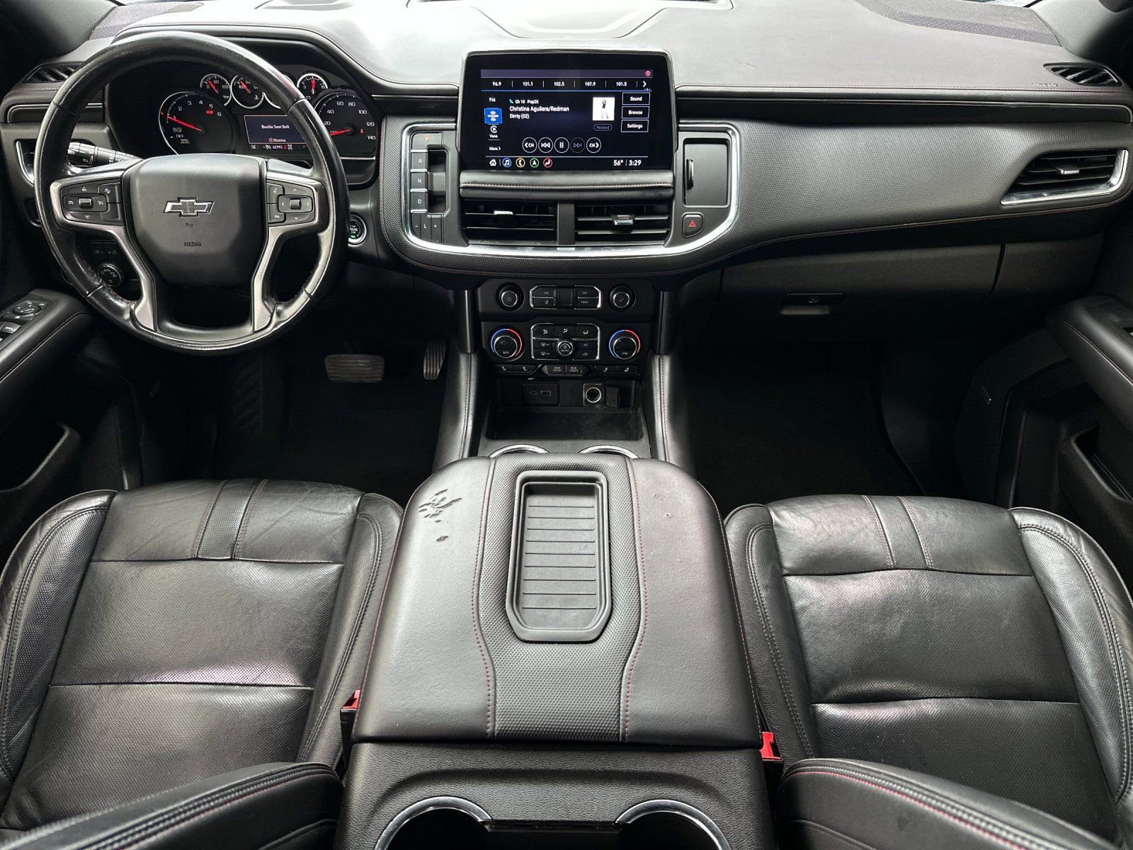 Used 2021 Chevrolet Tahoe RST w/ Rear Media and Nav Package AWD/4WD image 12