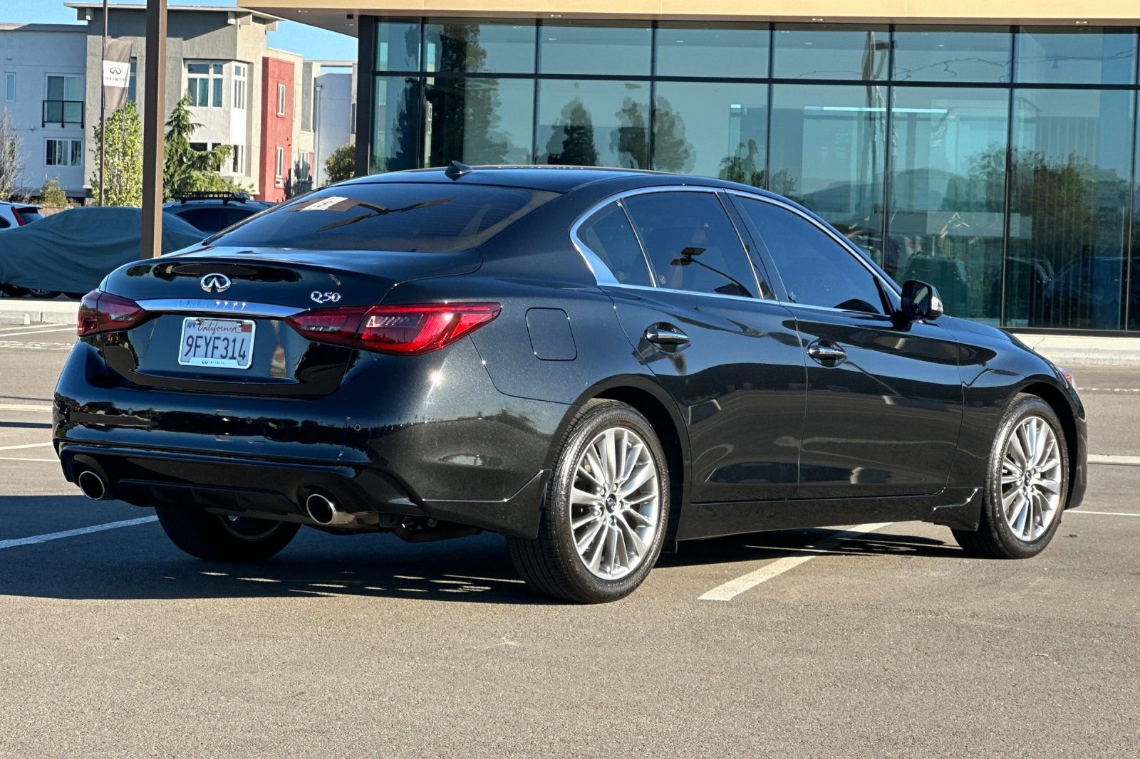 Certified 2023 INFINITI Q50 Luxe w/ Cargo Package RWD image 4