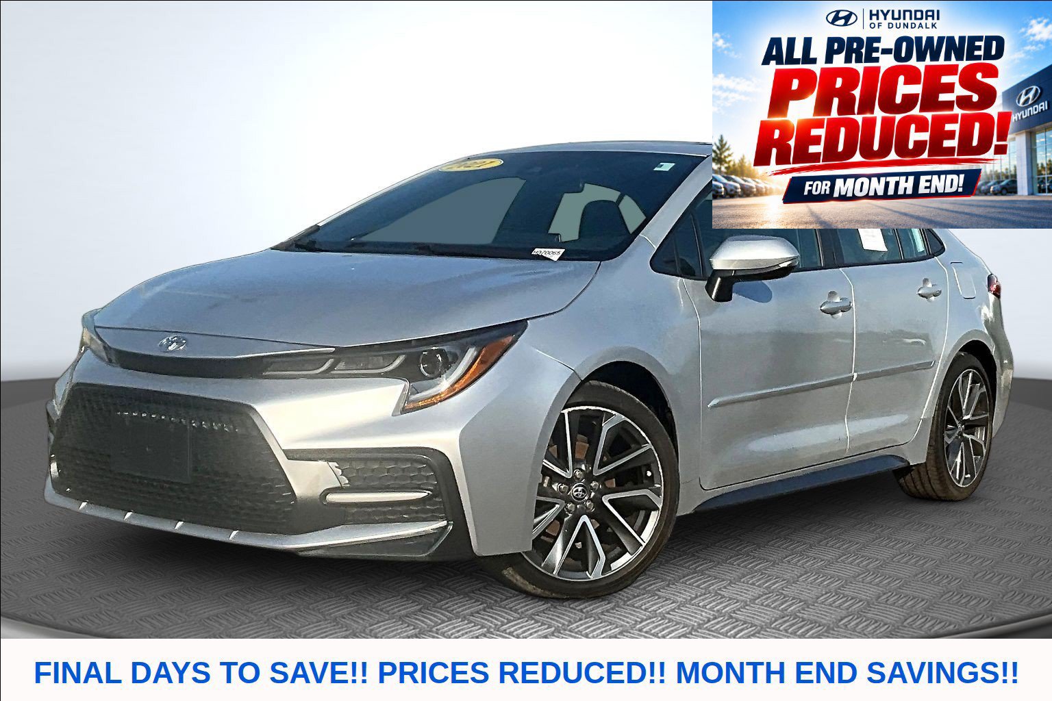 Used 2021 Toyota Corolla SE w/ SE Premium Package