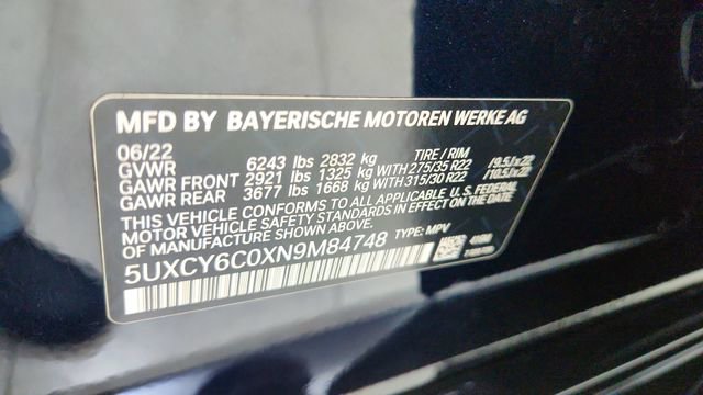 Used 2022 BMW X6 xDrive40i w/ Executive Package image 64
