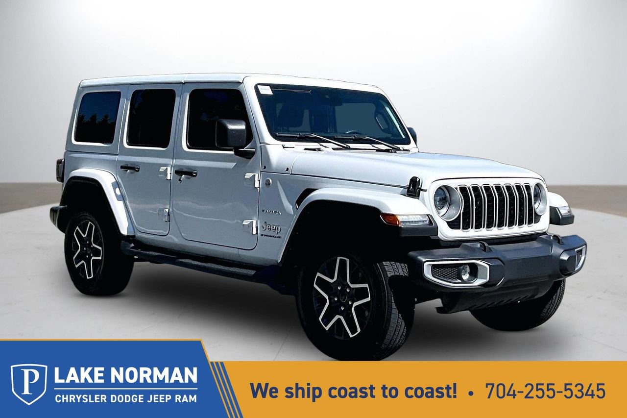Certified 2024 Jeep Wrangler Unlimited Sahara w/ Safety Group AWD/4WD image 1