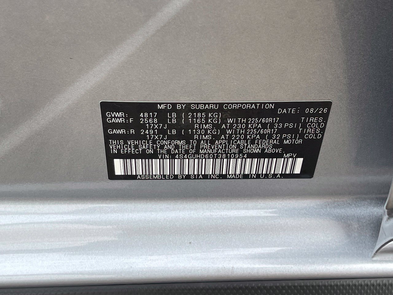 Used 2026 Subaru Crosstrek 2.5i Premium AWD/4WD image 36