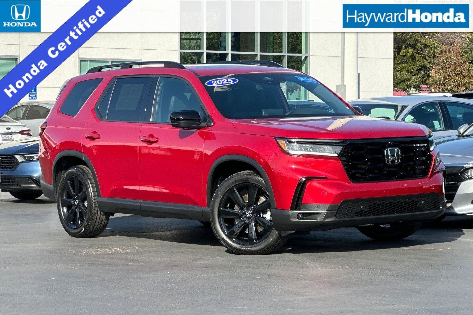 Certified 2025 Honda Pilot Black Edition