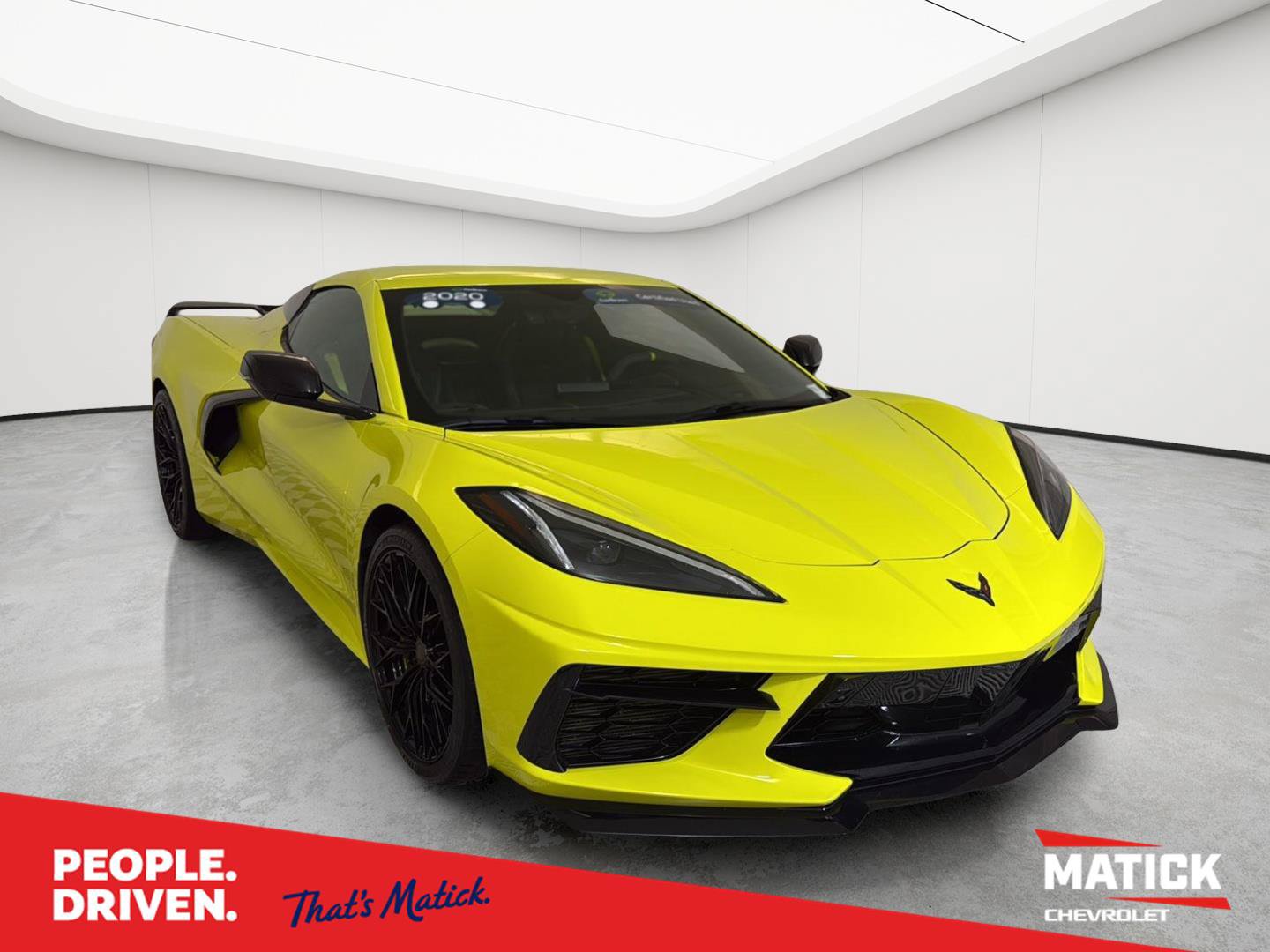 Certified 2020 Chevrolet Corvette Stingray Premium Conv w/ 3LT Preferred Equipment Group RWD image 1