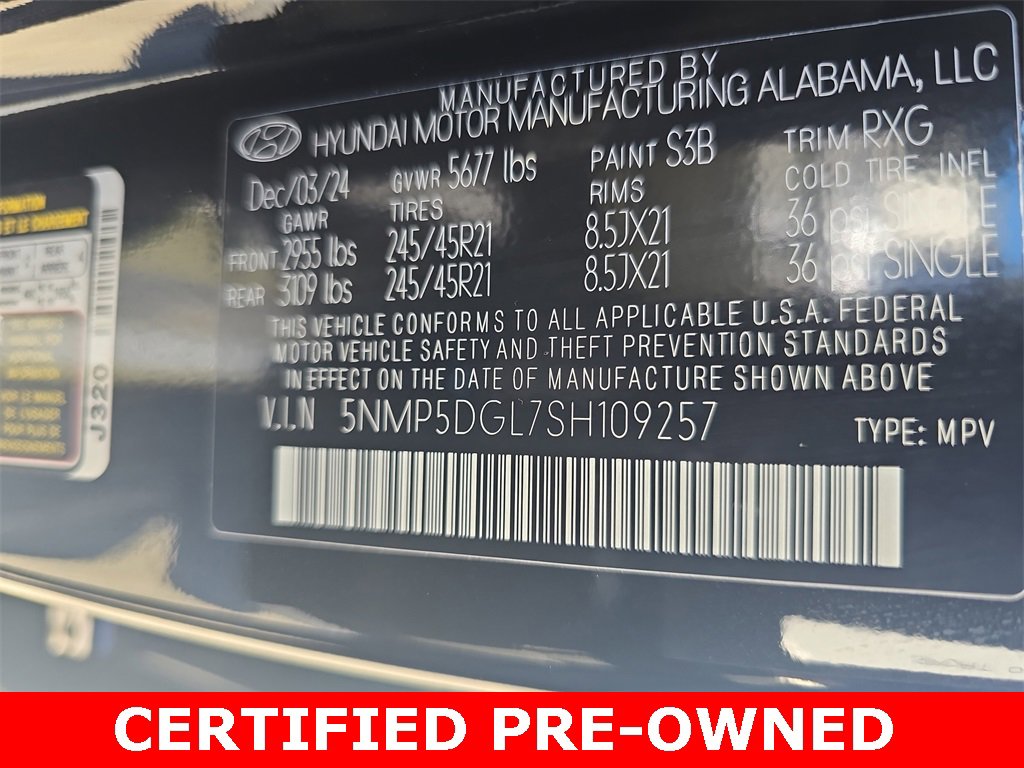 Used 2025 Hyundai Santa Fe Calligraphy image 38