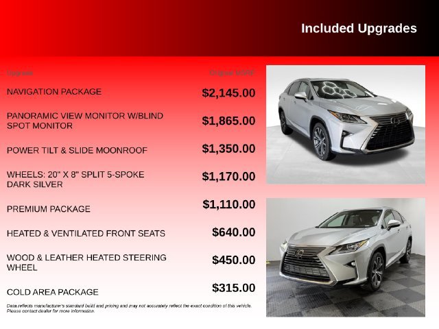 Used 2019 Lexus RX 350 AWD w/ Navigation Package image 6