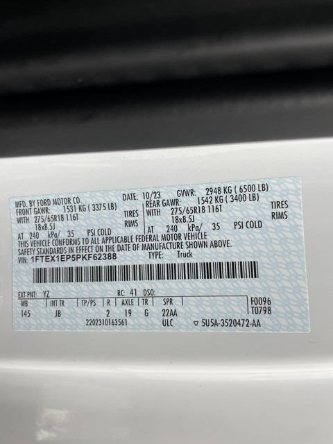 Used 2023 Ford F150 XL w/ STX Appearance Package AWD/4WD image 26