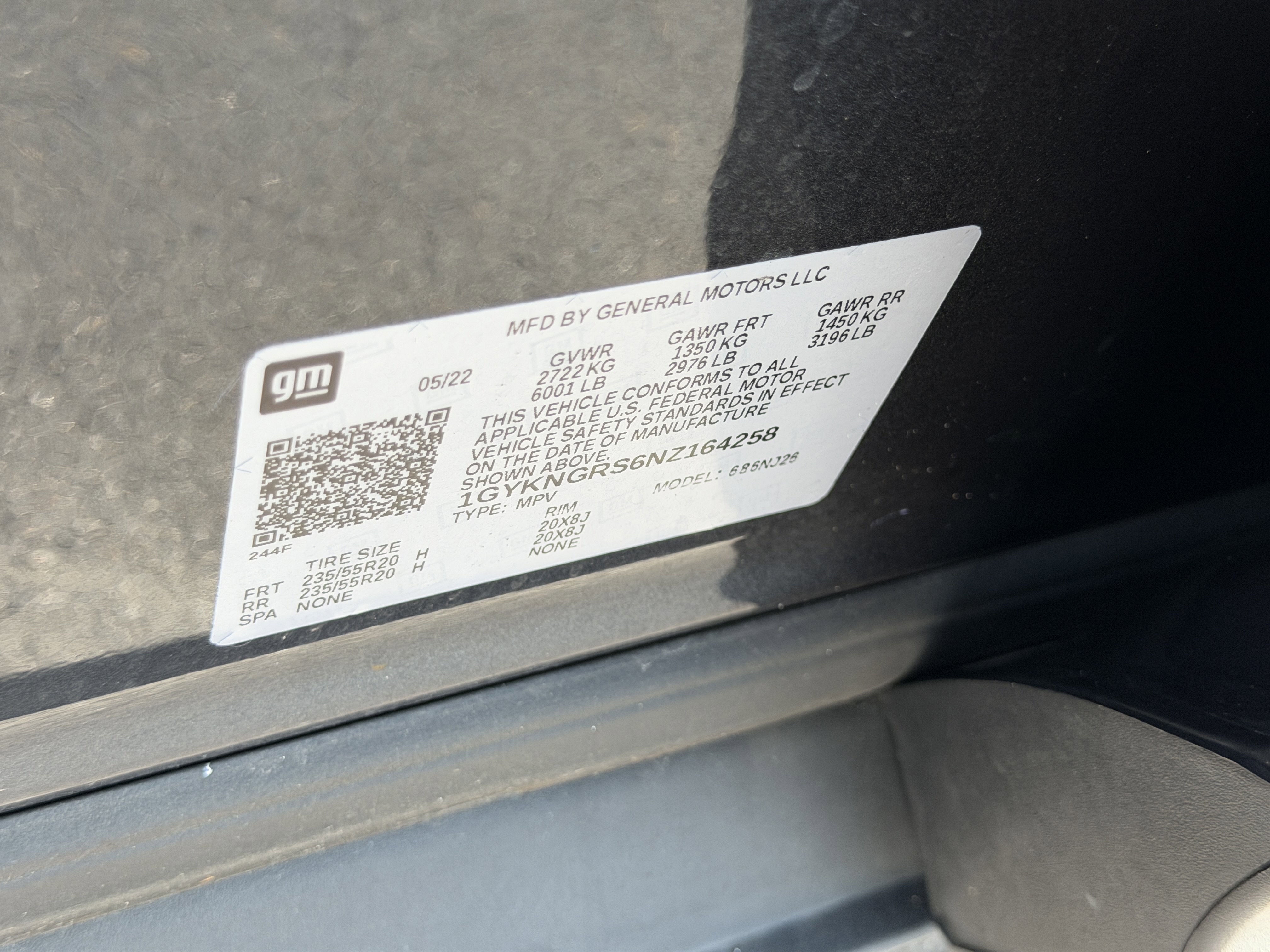 Certified 2022 Cadillac XT5 Sportv w/ Technology Package image 36