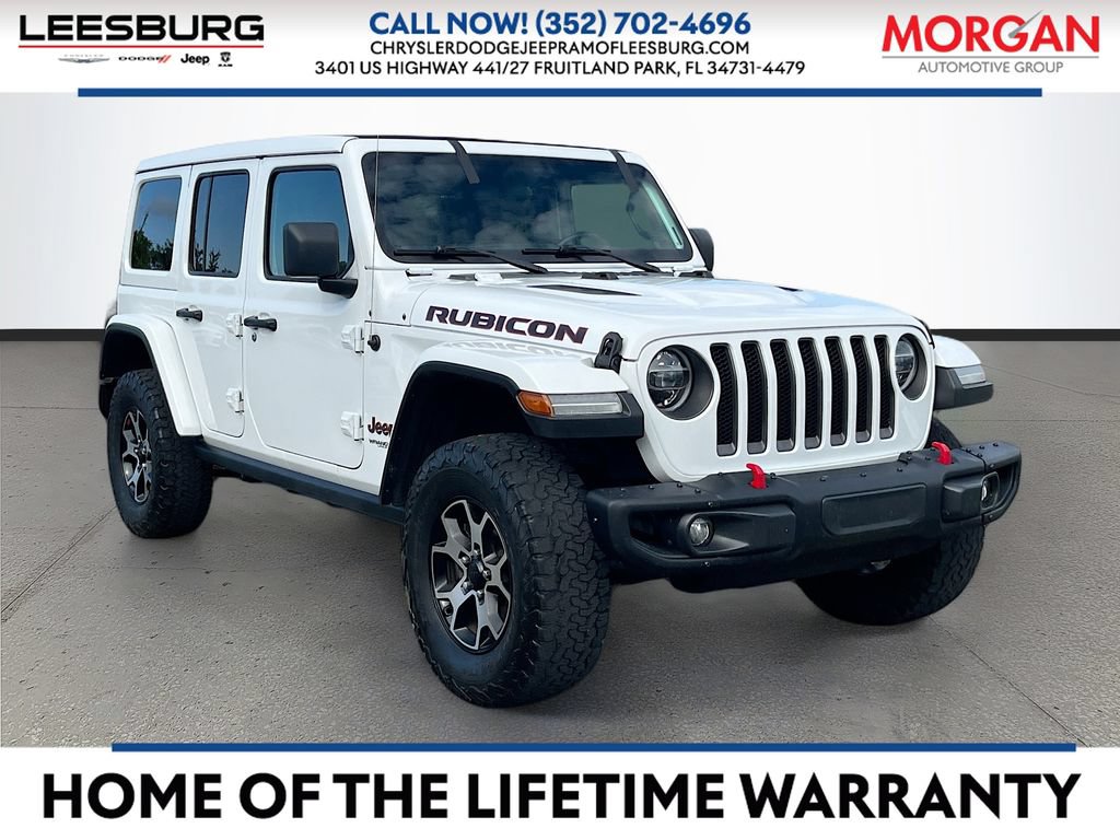 Used 2021 Jeep Wrangler Unlimited Rubicon w/ Steel Bumper Group AWD/4WD image 1