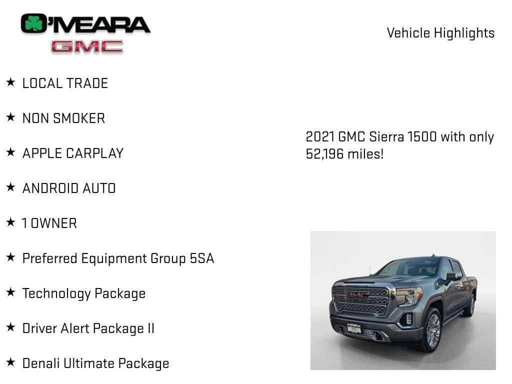 Used 2021 GMC Sierra 1500 Denali w/ Denali Ultimate Package image 8