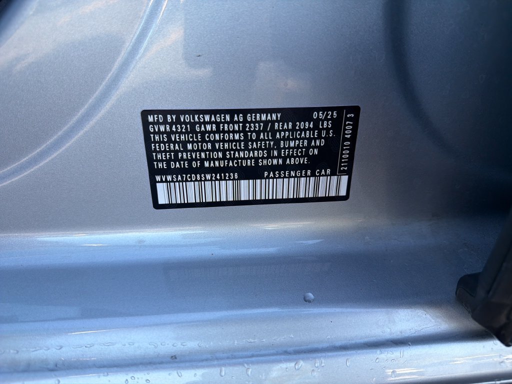 Used 2025 Volkswagen GTI SE FWD image 32