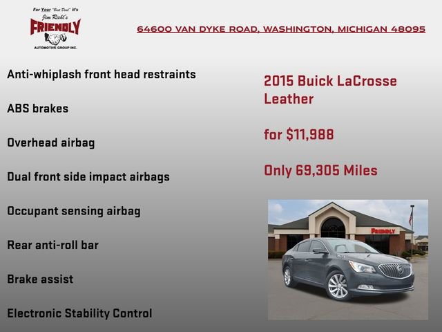 Used 2015 Buick LaCrosse Leather image 25
