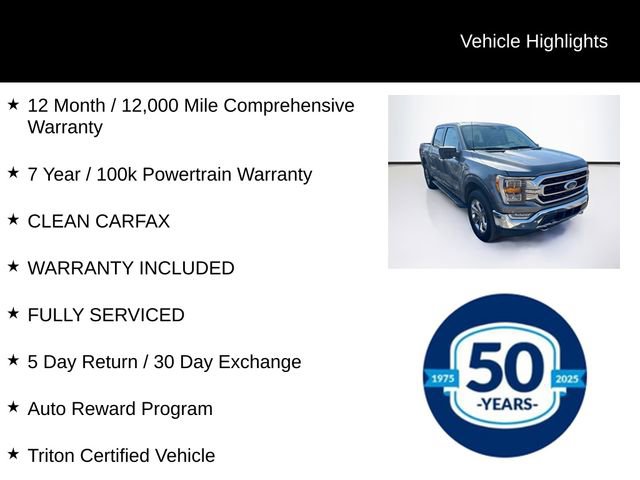 Used 2021 Ford F150 XLT w/ Equipment Group 302A High AWD/4WD image 10