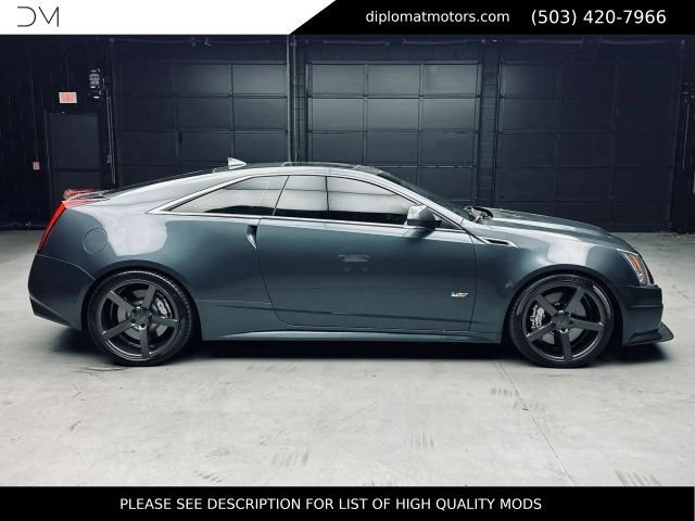 Used 2012 Cadillac CTS V w/ Wood Trim Package RWD image 8