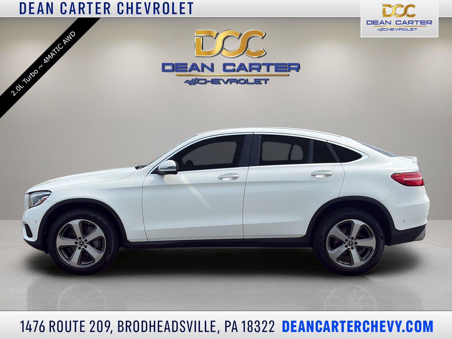 Used 2019 Mercedes-Benz GLC 300 4MATIC Coupe w/ Multimedia Package image 1