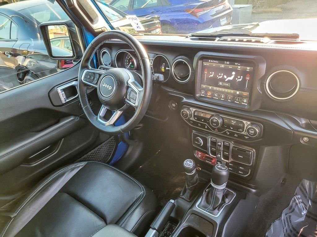 Used 2021 Jeep Wrangler Unlimited Rubicon 4xe w/ Steel Bumper Group image 23