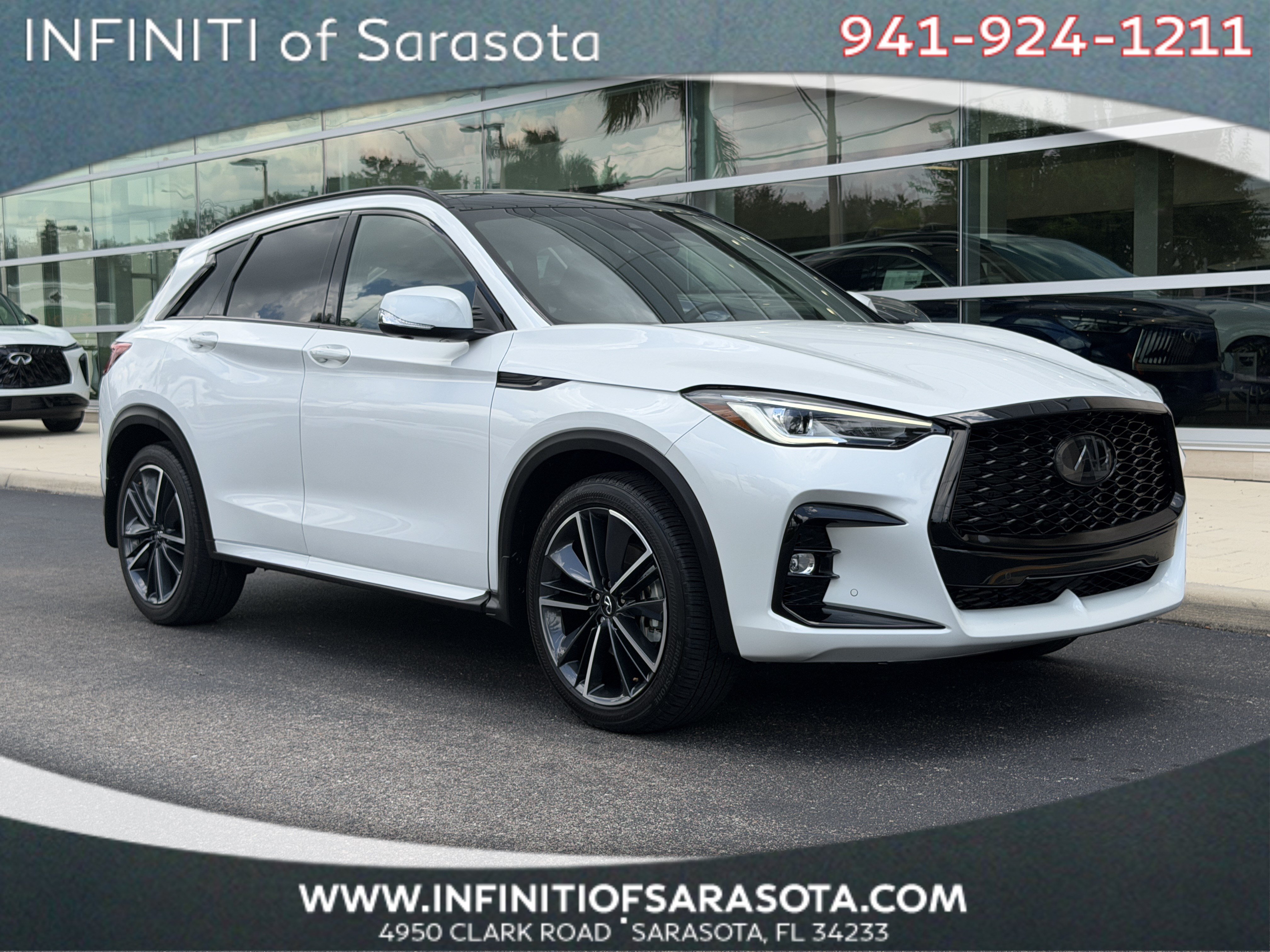 Certified 2023 INFINITI QX50 Sport FWD image 1