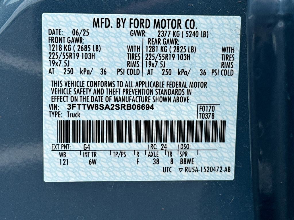 Certified 2025 Ford Maverick Lariat w/ Black Appearance Package AWD/4WD image 34