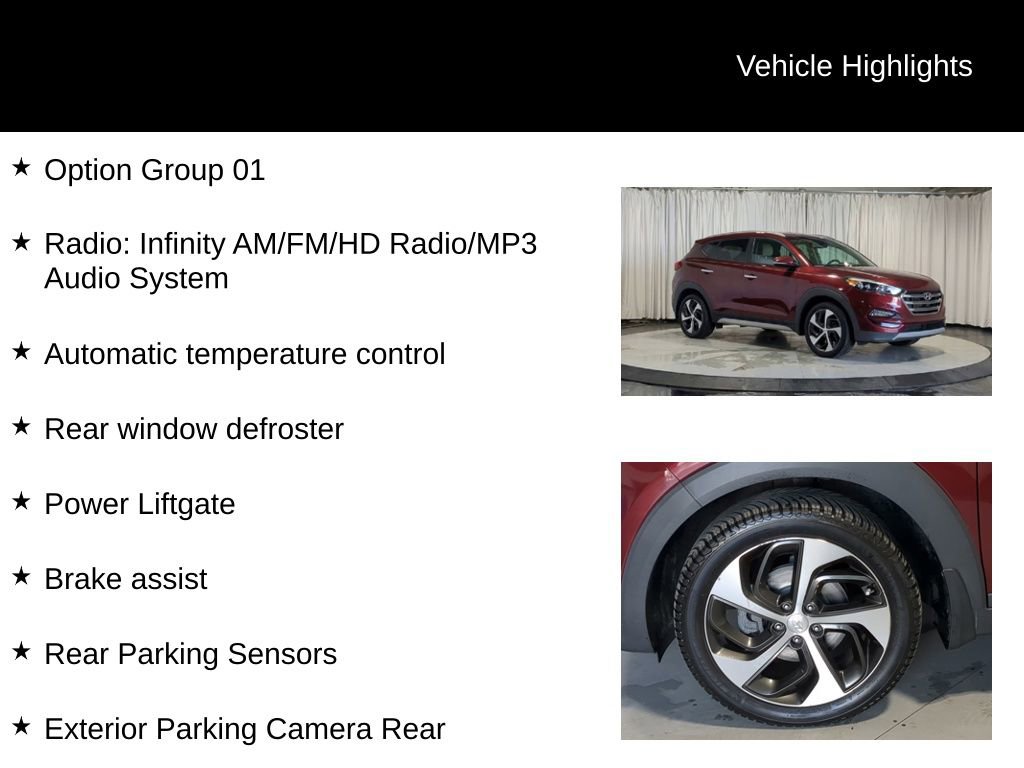 Used 2017 Hyundai Tucson Limited AWD/4WD image 7