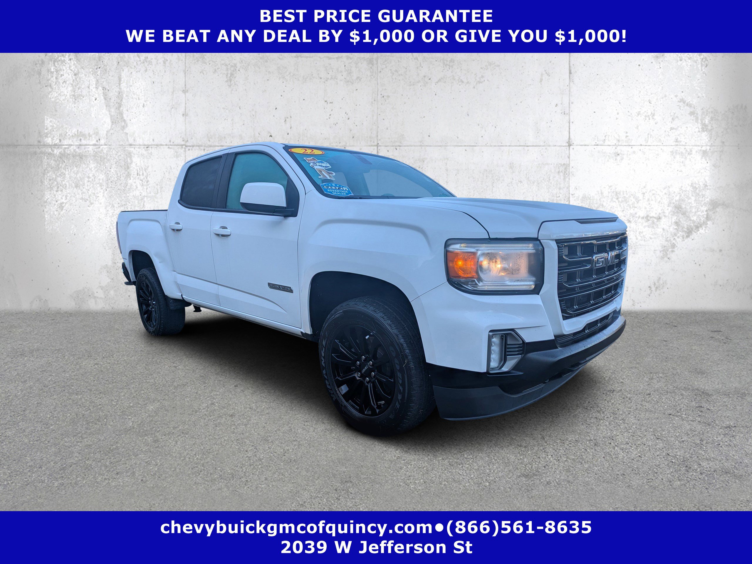 Used 2022 GMC Canyon Elevation w/ Elevation Premium Package image 1