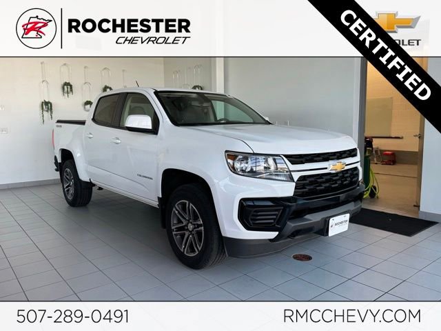 Certified 2021 Chevrolet Colorado W/T w/ Custom Special Edition AWD/4WD image 1