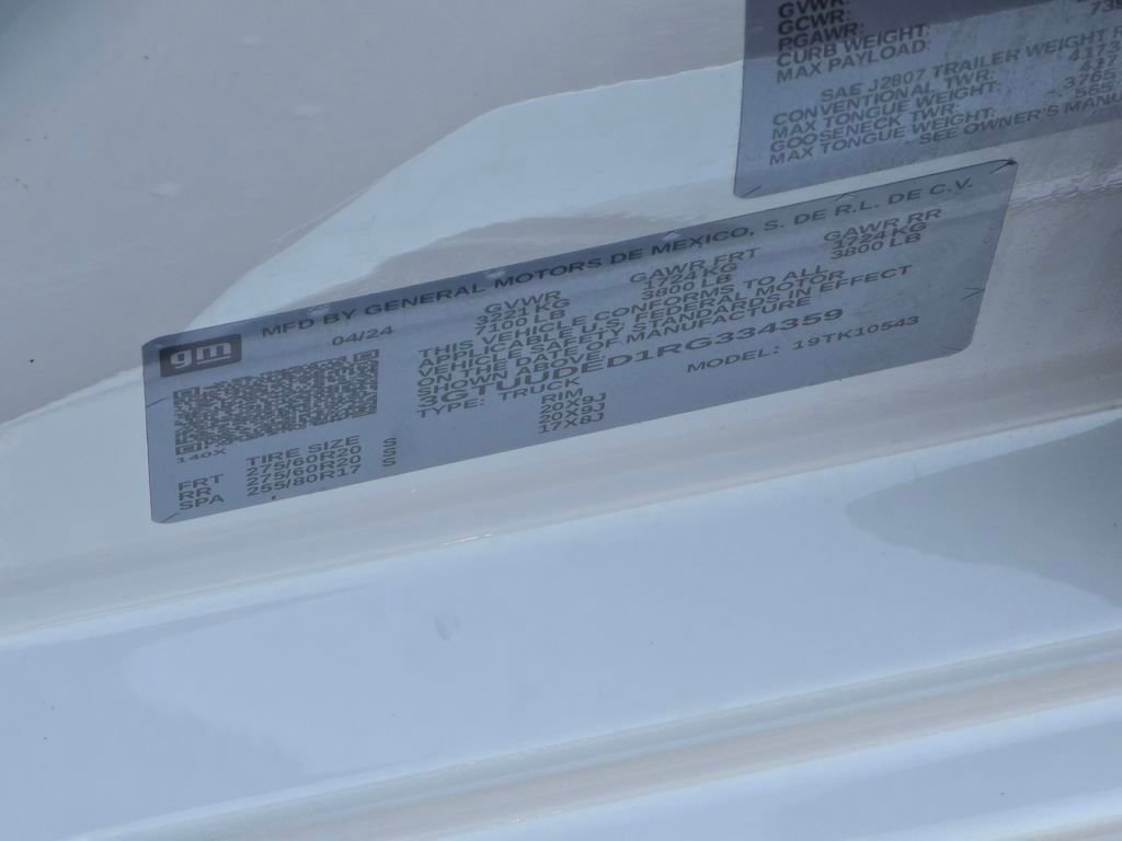 Used 2024 GMC Sierra 1500 SLT w/ SLT Premium Plus Package image 24