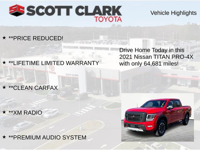Used 2021 Nissan Titan PRO-4X w/ Pro-4x Convenience Package image 13