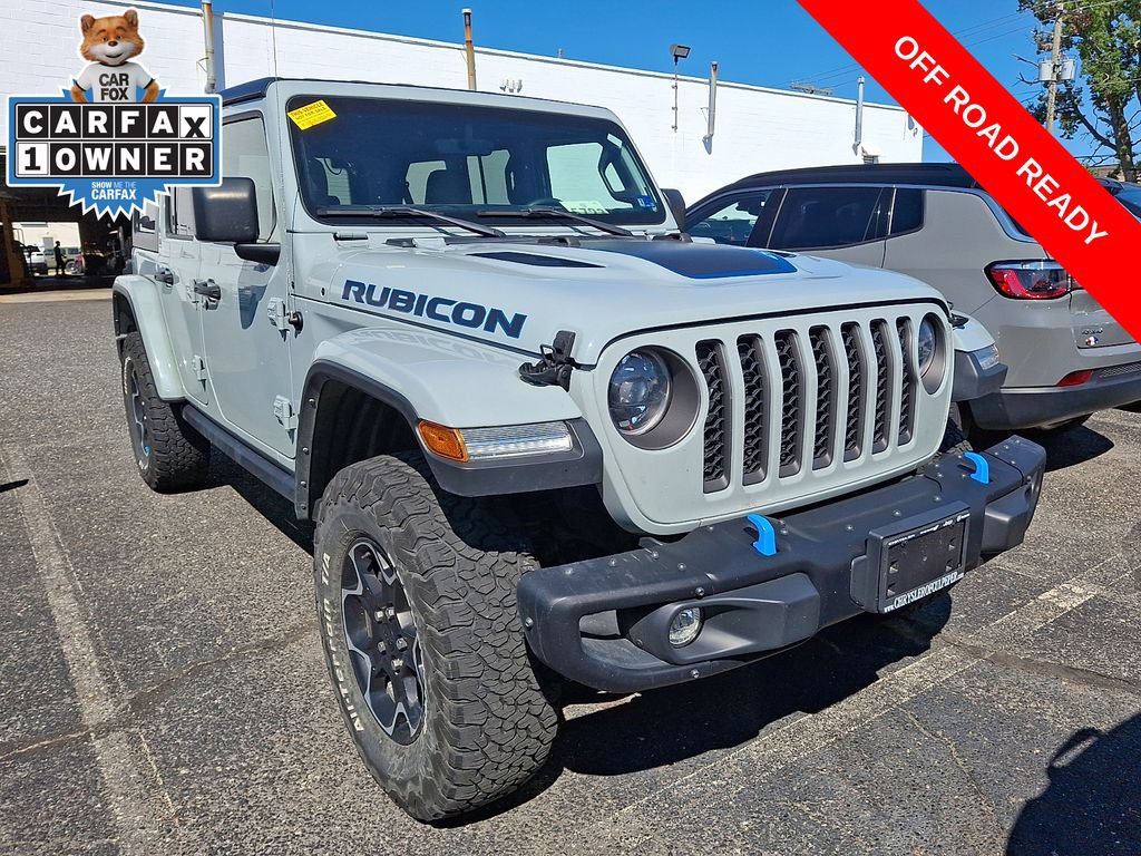 Used 2023 Jeep Wrangler Unlimited Rubicon 4xe w/ Steel Bumper Group AWD/4WD image 2