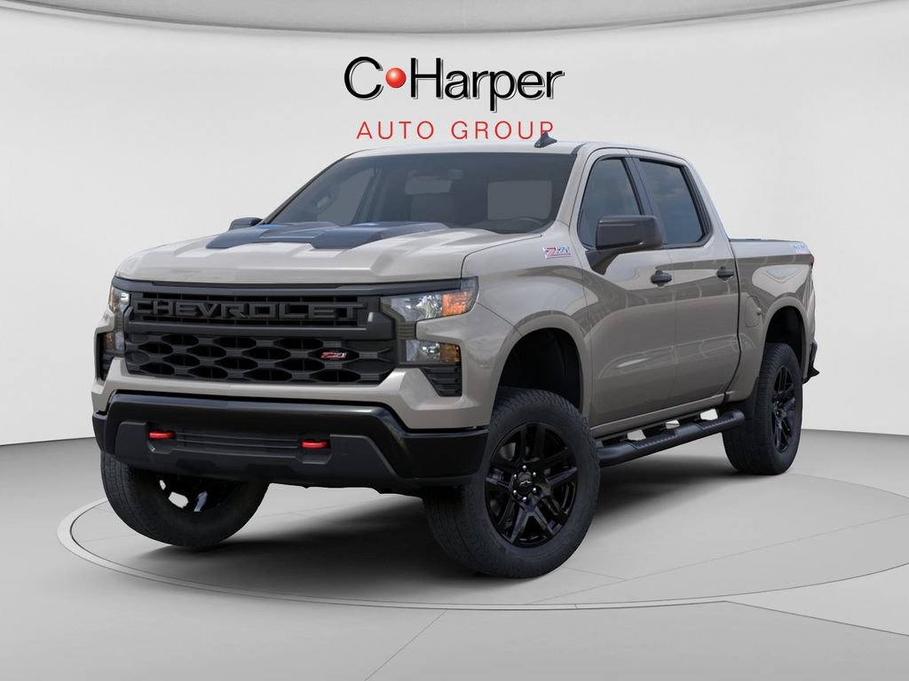 New 2026 Chevrolet Silverado 1500 Custom Trail Boss w/ LPO, Dark Essentials Package AWD/4WD image 6