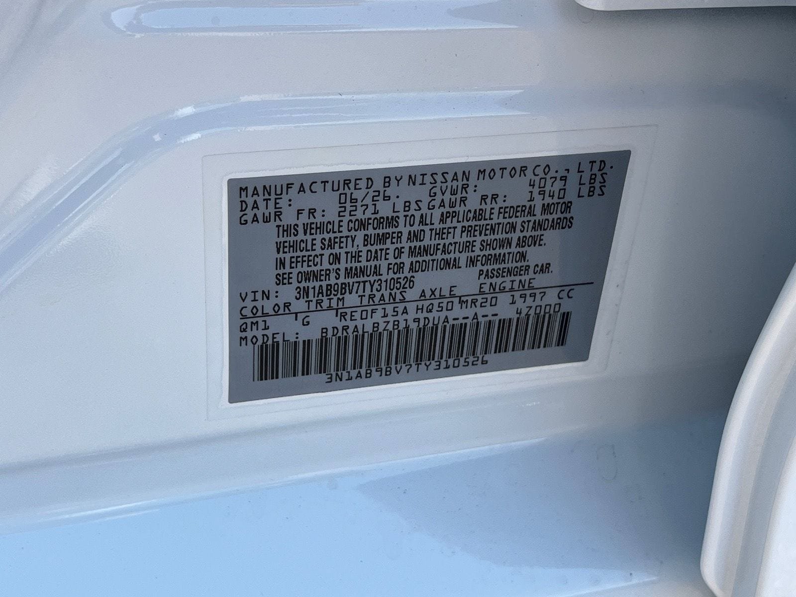 New 2026 Nissan Sentra S w/ S Cold Weather Package FWD image 31