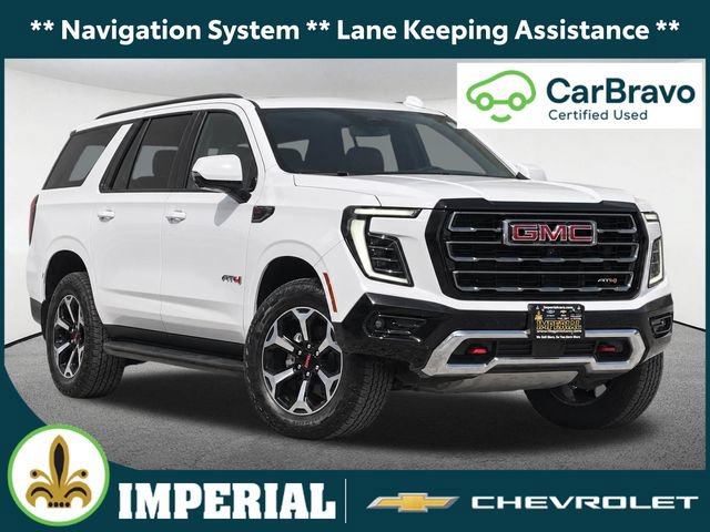 Certified 2025 GMC Yukon XL AT4 w/ LPO, Floor Liner Package AWD/4WD image 1