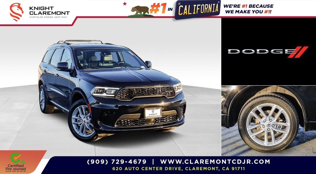 Certified 2024 Dodge Durango GT image 1