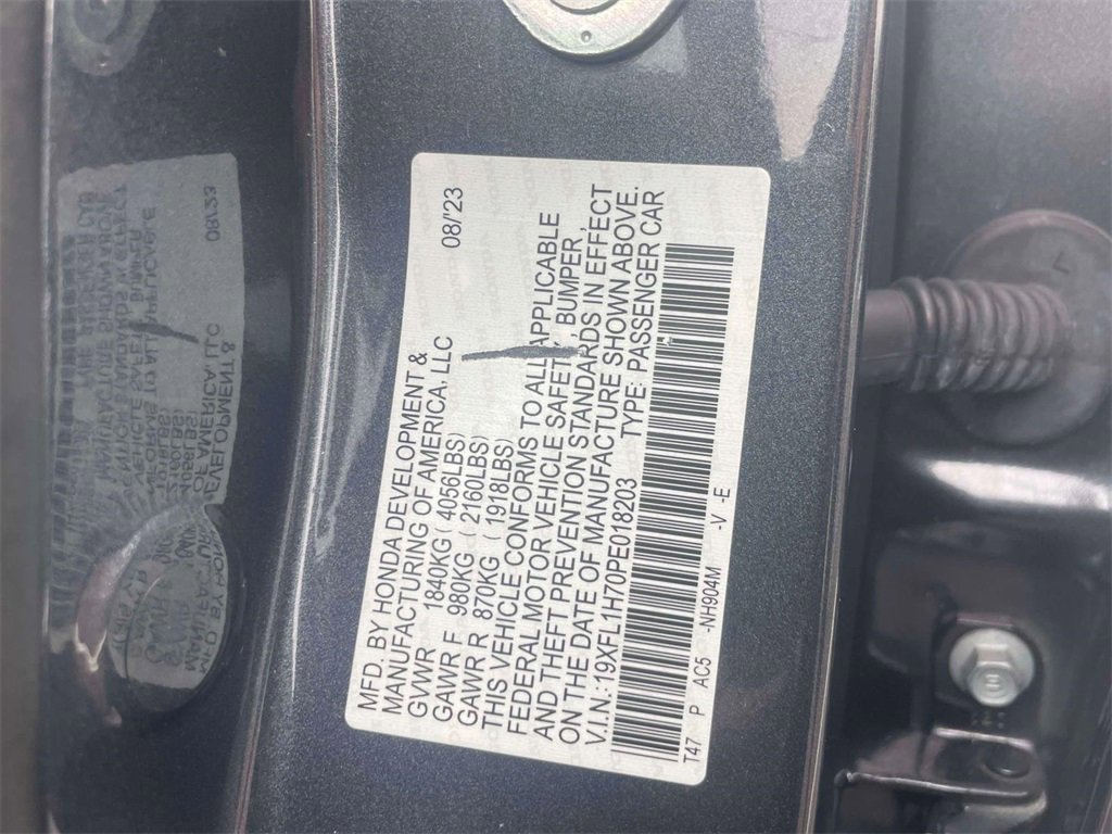 Certified 2023 Honda Civic EX-L image 18