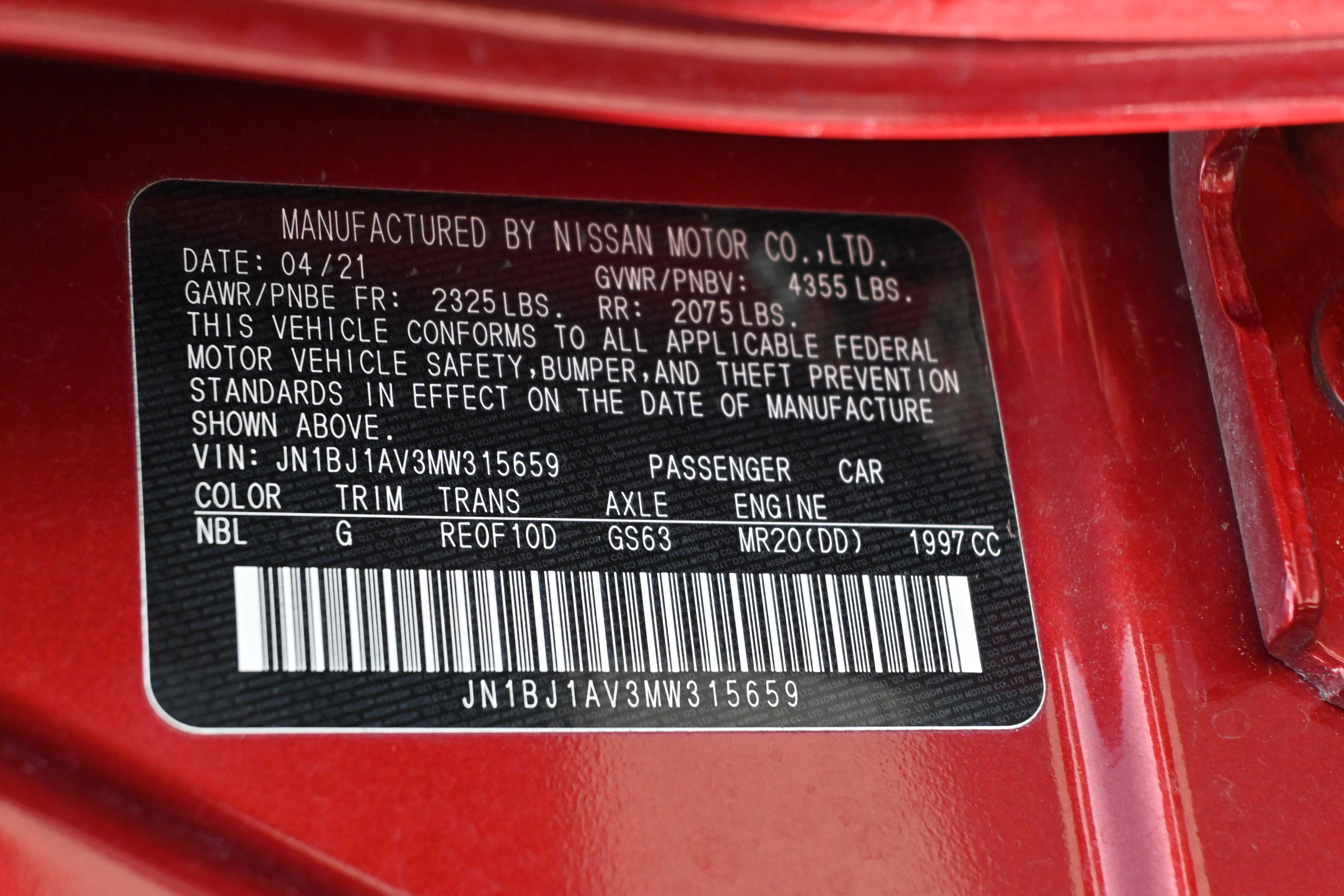 Used 2021 Nissan Rogue Sport S image 32