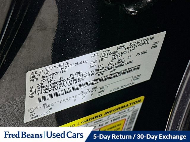 Used 2020 Ford Expedition Max Platinum AWD/4WD image 36