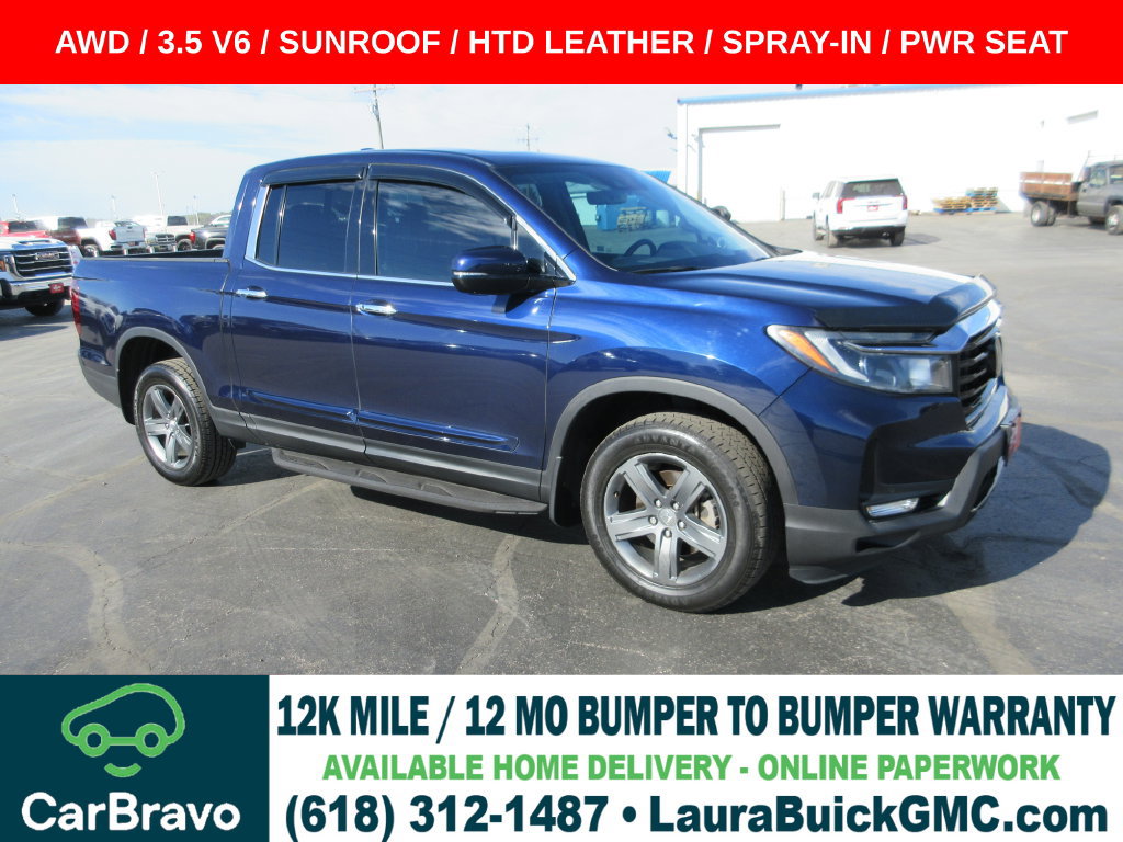 Used 2022 Honda Ridgeline RTL-E